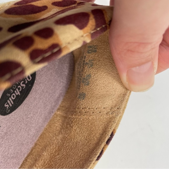 Dr. Scholl's Women Find Me Leopard Print Espadrille Size 8 Loafer Brown/Burgundy - Picture 11 of 11